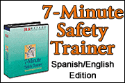7-Minute Safety Trainer-Spanish/English Edition